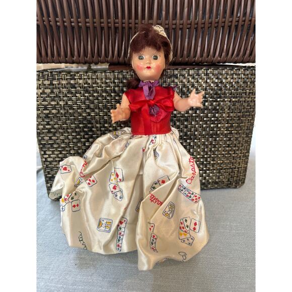 Vtg Fashion Sleepy Eyed Doll 1950s/60’s Hard Plastic 7.5 inch - Picture 1 of 8